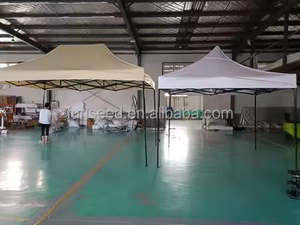 Carpa plegable con dosel <span class=keywords><strong>3x3</strong></span> personalizada de gran oferta con paredes laterales de red personalizadas - Product Image 5