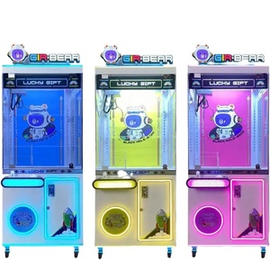 IFD tùy chỉnh may mắn Quà Tặng vuốt cần cẩu máy Arcade nhiều màu kẹo trò chơi vuốt Máy búp bê công viên gấu bông vuốt máy - Product Image 1