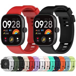Nuevo Producto: Correas de Silicona para Reloj Inteligente Redmi Watch <span class=keywords><strong>4</strong></span> Sport, Compatibles con <span class=keywords><strong>Xiaomi</strong></span> <span class=keywords><strong>Mi</strong></span> Band 8 <span class=keywords><strong>Pro</strong></span> - Product Image 1