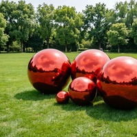 Ballon gonflable miroir doré métallique, boule disco réfléchissante, grande sphère brillante, imperméable, durable, pour la décoration d'événements intérieurs et extérieurs
