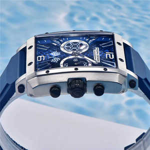 Relojes para hombre 2022, reloj de cuarzo de lujo de las mejores marcas para hombre, cronógrafo deportivo, reloj con espejo de zafiro, reloj Masculino - Product Image 4