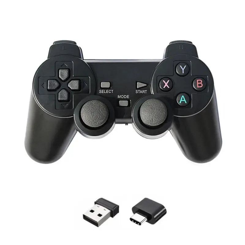 Controlador de juegos inalámbrico 2,4G Teléfono inteligente Android TV Set Top Box P 3 Compatible con PC360