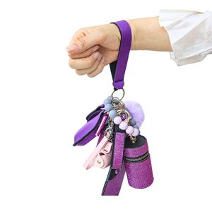 Diamante de imitación Suministros de autodefensa Herramientas Set Aleación Muñequera Alarma Seguridad Llavero Set venta al por mayor Autodefensa para Mujeres - Product Image 3