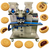 Máquina Automática para Arancini, Equipo de Encrustación, Máquina para Rellenar Alimentos, para Línea de Producción de Mochi, Mooncake, Maamoul y Galletas Rellenas
