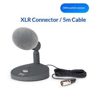 Microphone à condensateur filaire TR8 TR9 pour bureau, idéal pour l'enregistrement en direct, les conférences, les interviews et l'utilisation en studio - Product Image 6