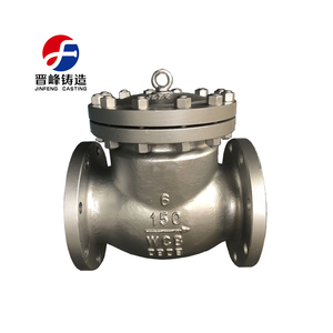 Hochtemperatur Manuelles Wasserrückschlagventil API 6D 300 #   Guss der Güteklasse <span class=keywords><strong>600</strong></span> nach ASTM A216 WCB/WCC/LCB/LCC - Product Image 2