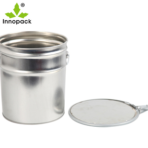 Innopack Seau de stockage de peinture en étain rond Couleur personnalisée 16L - Product Image 4