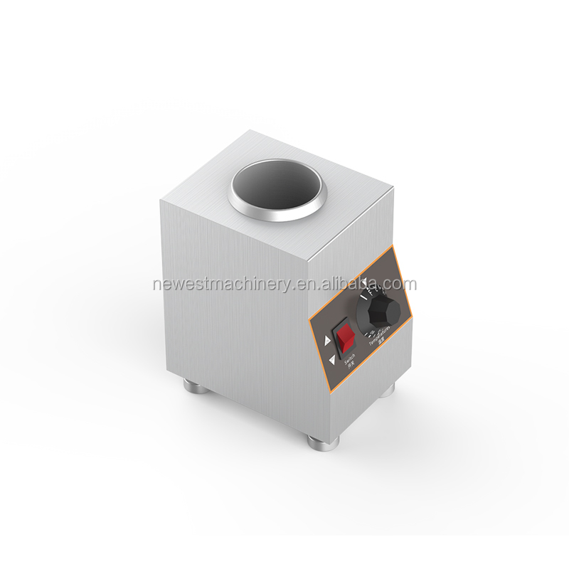 Chauffe-sauce électrique 4 Bouteilles - 800W - Acier Inoxydable - Régulation 30-85°C - Garde Au Chaud