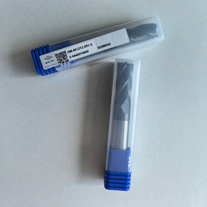 Fraise à bout CNC ZCC HM-4R-D12.0 R1.0, 4 cannelures, tige droite, avec tête carrée globale, 100% d'origine - Product Image 2