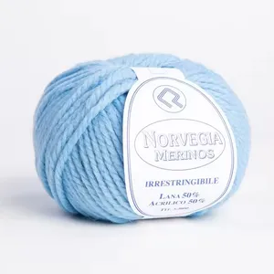 Campolmi Filati品牌Norvegia初剪羊毛50% 腈纶50% 柔软保暖羊毛混纺针织纱