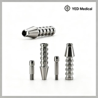 Abutment temporaire Osstem OEM en titane avec tournevis pour systèmes d'implants dentaires, compatible CAD CAM, expédition en 24h
