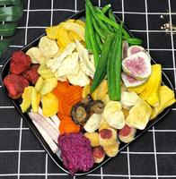 18 Verschillende Knapperige Fruitgroenten Chips Gemengd Vf Fruit Groenten Chips In Losse Groothandel Gevriesdroogd Fruit Snacks