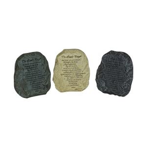 Hot Sale Cheap Stone Shape Resin Memorial Stones <strong>Grave</strong> <strong>Ornaments</strong> of <strong>Grave</strong> Items Remembrance Resin Memorial Plaques - Product Image 3