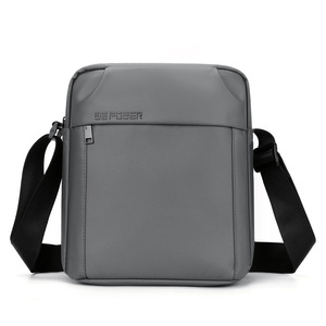 Wholesale Custom Lightweight Comfortable High Quality Zipper Casual Style Waterproof Men's Essentials <b>Shoulder</b> <b>Bag</b> - Product Image 2