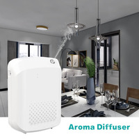 Diffuseur d'huile essentielle de parfum en plastique professionnel Logo personnalisé 400ml Machine de diffuseur d'arôme d'application intelligente murale