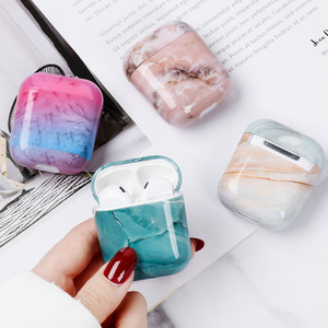Nuevas llegadas Accesorios móviles Protector a prueba de golpes Duro <span class=keywords><strong>PC</strong></span> Mármol Auricular Funda para Airpods <span class=keywords><strong>Pro</strong></span> - Product Image 2