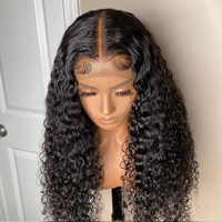 Perruque Lace Frontale HD 13x6 Cheveux Humains Ondulés Pas Chers, Cheveux Bruts Alignés avec les Cuticules, Sans Colle, Perruques Complètes HD Lace Frontal pour Femmes Noires