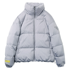 2020 nouveau style polyester doudounes oem mode décontracté blanc manches bouffantes vestes <span class=keywords><strong>en</strong></span> <span class=keywords><strong>jean</strong></span> pour le long hiver - Product Image 2