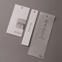 Étiquettes de marque en papier écologiques pour sacs, sous-vêtements, vêtements - Étiquettes personnalisées avec logo, finition estampée à chaud, formes personnalisées, options multicolores