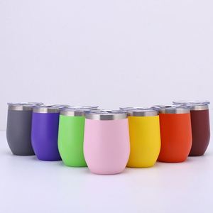 Copa de Vino de Acero Inoxidable de Grado Alimenticio con Tapa, Tamaño Portátil Ideal para Viajes, Regalo para el Día de San Valentín ASM09 - Product Image 2