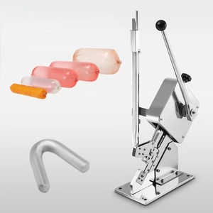 Machine de scellage manuelle en aluminium en forme de U ; Machine de scellage pour sacs plastiques de supermarché, saucisses et sacs de champignons comestibles - Product Image 1
