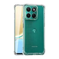 Étui transparent souple antichoc en TPU pour Motorola Edge70 60Pro 50Fusion 40 ThinkPhone G86 G85 G67Neo Protection complète Housse transparente