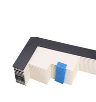 Garde-boue pliable en nylon noir pour guide linéaire CNC à soufflet accordéon