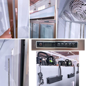 Congelador Comercial para Tiendas, Equipo de Refrigeración, Congelador Vertical con Tres Puertas de Vidrio - Product Image 6