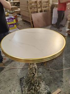 Lifepursue <span class=keywords><strong>Table</strong></span> <span class=keywords><strong>de</strong></span> salle à manger extérieure en HPL meubles <span class=keywords><strong>de</strong></span> bistro français - Product Image 4