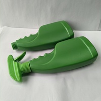Bouteille de pulvérisation en plastique HDPE vert 500 ml pour jardinage et ménage avec pulvérisateur à gâchette