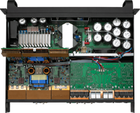 Amplificateur de puissance professionnel LAB.GRUPPEN FP10000Q 100W 4 canaux, classe AB, compact, en métal, alimenté par courant alternatif, pour concerts sur scène