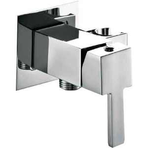 Mitigeur carré encastré chromé 1/2 \ "M avec support latéral intégré Outil de tournage - Product Image 1