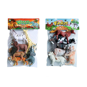 Figuras de Animales de Granja Simulados Inspirados en Frozen, de Plástico Duradero, Vaca, Caballo, Cerdo, Perro, Juguetes de Venta Caliente Transfronterizos - Product Image 2