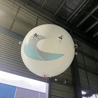 Ballon publicitaire gonflable télécommandé à l'hélium, drone sphérique EMotion, danseur aérien - Vente chaude