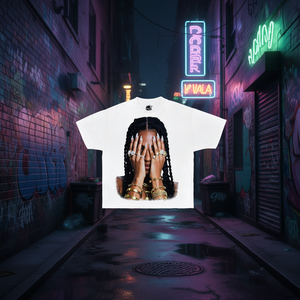 T-Shirt Oversize con Grafica Stile Streetwear Y2K Unisex Moda Top - Product Image 3