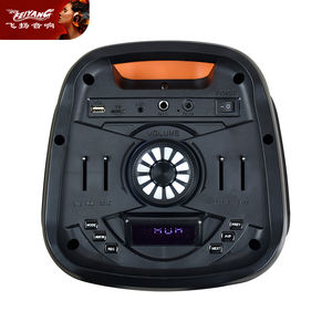Inicio Productos electrónicos Altavoz portátil de fiesta dual de 6,5 pulgadas Boombox inalámbrico Bluetooth Mini deflectores de graves fuertes - Product Image 6