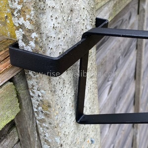 Concrete Fence Post Topiary Ball <strong>Hanging</strong> Flower <strong>Basket</strong> Garden <strong>Bracket</strong> - Product Image 4
