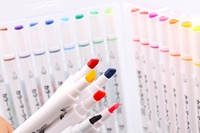 Ensemble de stylos à double pointe de haute qualité à base d'alcool, aquarelle, marqueurs d'art pour enfants et adultes, peinture, pièces