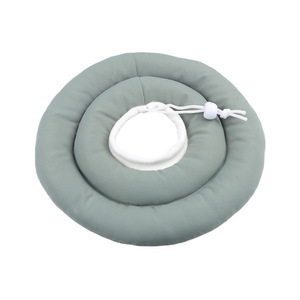 <span class=keywords><strong>Collar</strong></span> de gato y perro Elizabeth antimordeduras y antilamidas con patrón de impresión Suministros de cuero para el cuidado de mascotas - Product Image 6