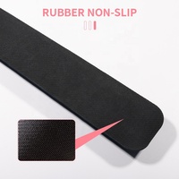 Tapis de clavier de style gamer, tapis de bureau, couleur unie, tapis de bureau mignon, tapis de souris en mousse à mémoire de forme antidérapant, tapis de bureau pour PC en stock pour le bureau et la maison