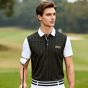 T-shirt <span class=keywords><strong>de</strong></span> golf unisexe personnalisé sondage impression complète 76% NYLON 24% SPANDEX Performance chemises Golf <span class=keywords><strong>Tennis</strong></span> vêtements - Product Image 2