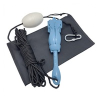 Ancre pliable en acier moulé 1,5 kg, kit de remplacement pour systèmes marins, kayaks, canoës, SUP, planches à pagaie, jet-skis, bateaux
