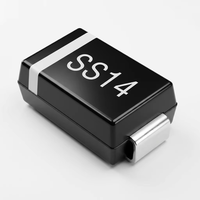Diode de barrière Schottky SMAF SS12F SS14F SS15F SS16F SS18F SS120F 1A 40V