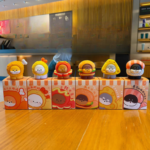 Kotak Resin Tema Makanan Lucu Bentuk Anak Anjing, Dekorasi Meja, Koleksi Mainan, Hadiah untuk Penggemar Hewan, Pajangan Meja Remaja - Product Image 6