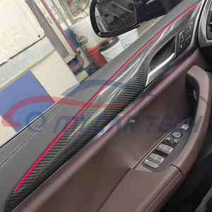 GARNITURE intérieure en fibre de carbone véritable pour <span class=keywords><strong>BMW</strong></span> <span class=keywords><strong>X3</strong></span> G01 X4 G02 Ix3 G08 X3M F97 X4M F98 <span class=keywords><strong>2022</strong></span> + - Product Image 4