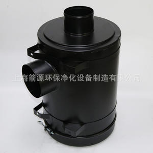 ชุดกรองอากาศขนาดกลาง 25 ลูกบาศก์เมตร พร้อมตัวกรองแบบแนวนอน โครงเหล็ก  แกนกรองเหล็ก  และส่วนประกอบหลัก - Product Image 4