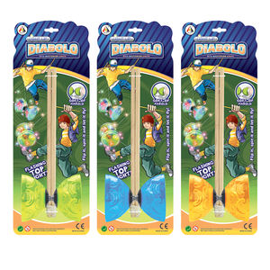Certificat CE <span class=keywords><strong>Diabolo</strong></span> lumineux pour enfants Jouets <span class=keywords><strong>Diabolo</strong></span> transparent en plastique avec lumière - Product Image 1