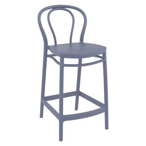Modern Wholesale Durable Plastic Counter Bar <b>Stool</b> for Home Kitchen Cafe Hotel Outdoor Use - Product Image 4