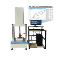 Máquina de Prueba de Compresión y Rebote de Esponja con Pantalla Táctil, Probador de Deflexión de Fuerza por Indentación (IFD) de Espuma Servo, ASTM D3574