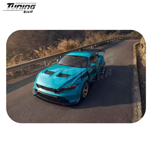 Kit carrosserie complet style GTD pour <span class=keywords><strong>Ford</strong></span> <span class=keywords><strong>Mustang</strong></span> S550 2015-2023 – Kit de conversion amélioré : pare-chocs, aileron large, spoiler, couvercle de coffre, échappement - Product Image 6